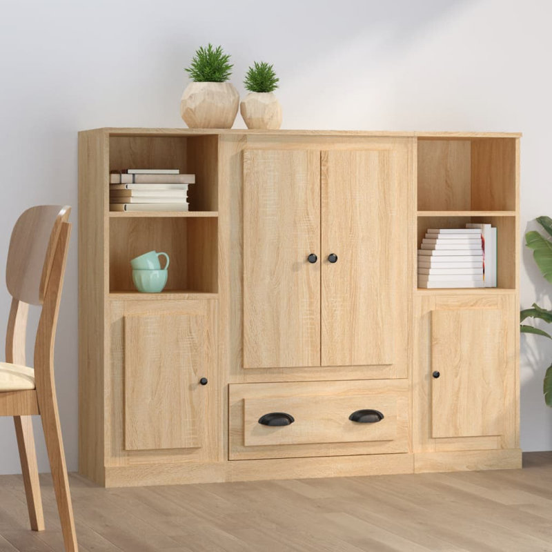 Danilo 132cm Sideboard, Sonoma Oak