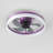 Frauly 19.7 Inch Led Enclosed Low Profile Ceiling Fan With Light-1215559985-1222760577