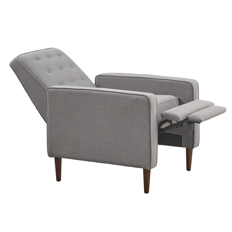 Fauteuil inclinable Gjuro, Mélange de polyester gris