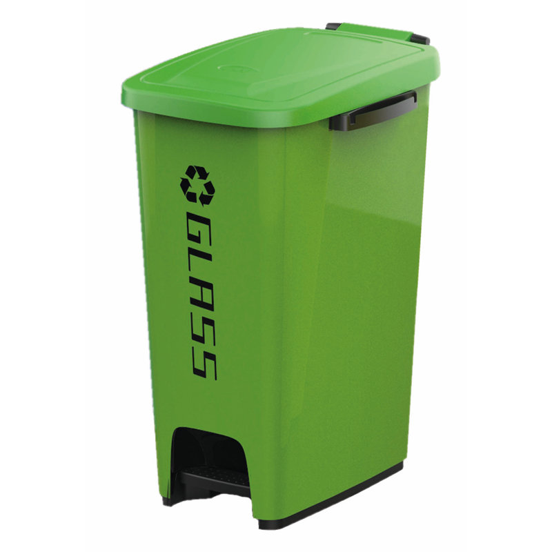 Rebrilliant Plastic Bin, Green