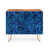Walnut/Blue/Black