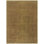 Kohinoor Wool Geometric Area Rug in Orange