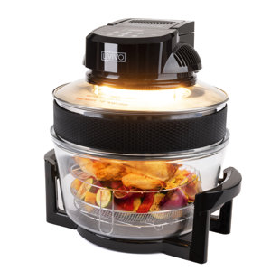 Tower T14001 Health Halogen Low Fat Air Fryer with Removable Glass