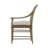 Nova 20'' H Upholstered Oak Armchair-64800953