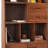 Solid wood black walnut bookcase