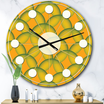 Horloge murale rétro Mid-Century
