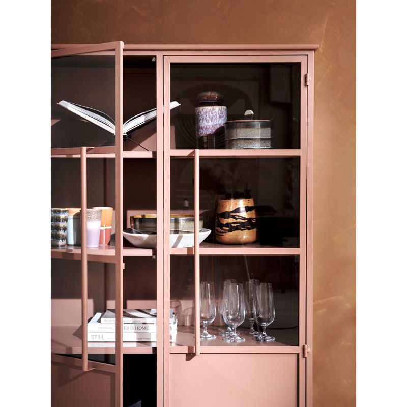 Exhibit Display Cabinet, Tan