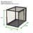 Metal Pet Crate with 1 Door-1205551348-1101473028