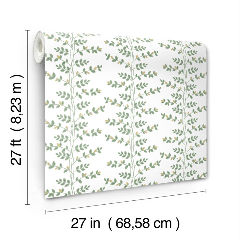 Papier peint Climbing Vine, Or