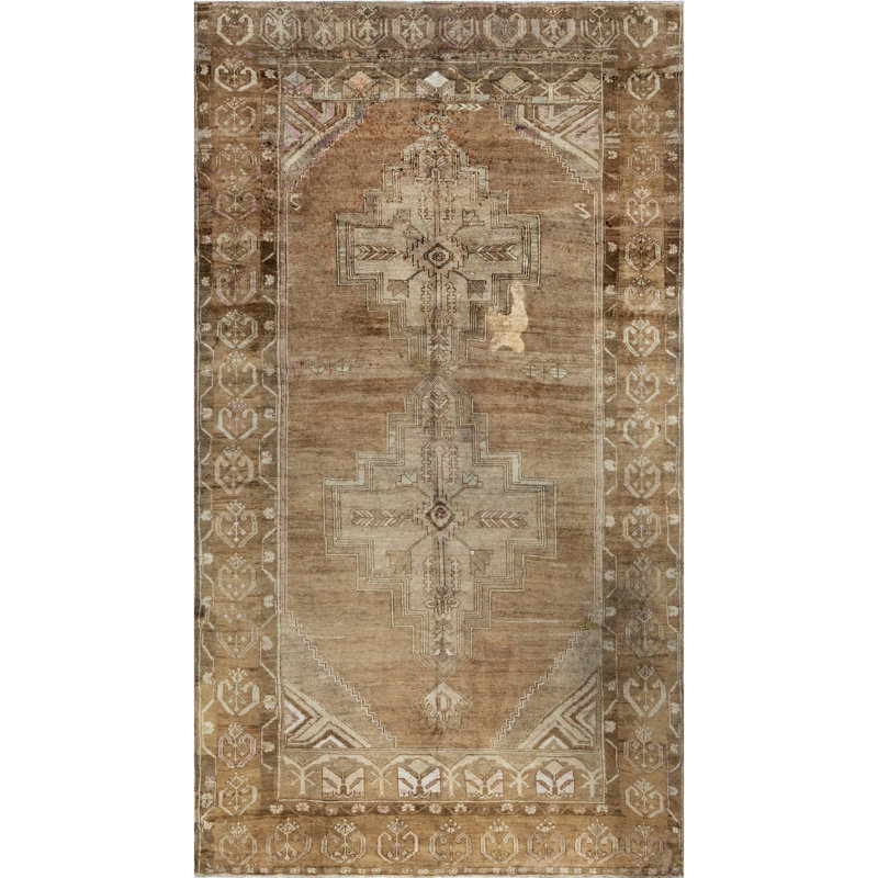 Antique One-of-a-Kind Rectangle 6'9" X 12' Area Rug