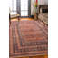 Tapis décoratif brun en polyester tissé à la machine-1724309611