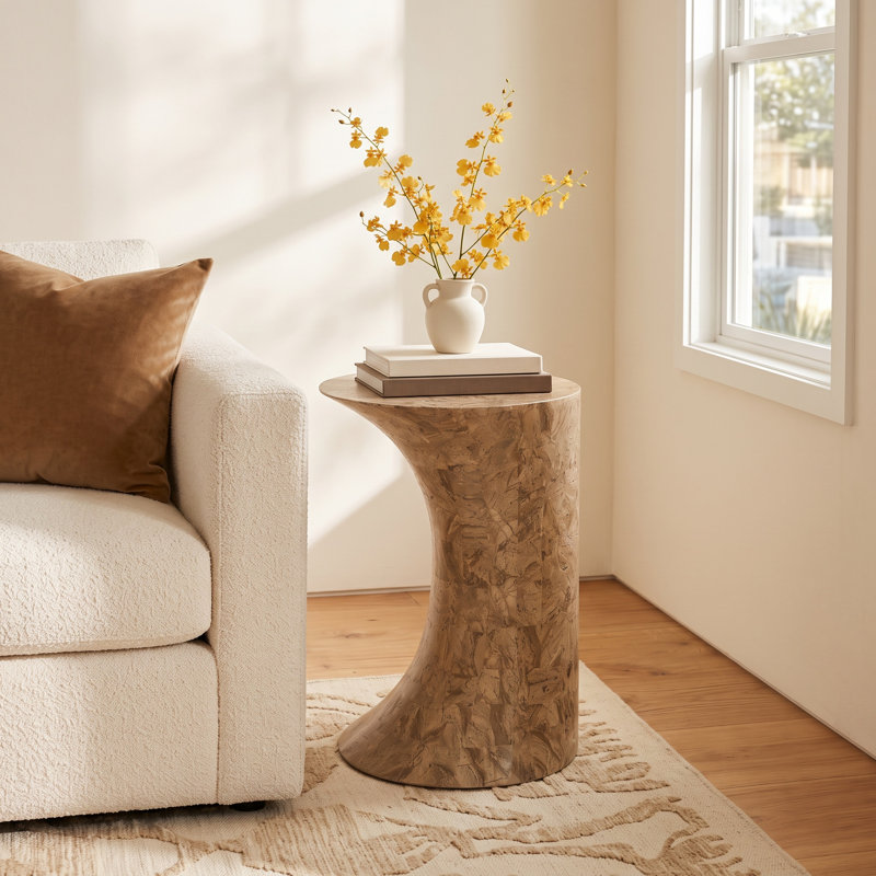 Eviana Block End Table