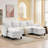 6-Piece 101'' Upholstered U-Shape Sectional-163928661