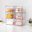 6-Pack Small Stackable Acrylic Storage Drawers, Organizer Bins For Bathroom, Vanity, Kitchen, Pantry, Or Home