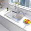 Évier de bureau 28 po x 22 po en acier inoxydable