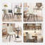 Chaise rembourrée en similicuir-955112414