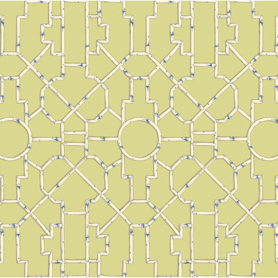 Baldwin Geometric Wallpaper Roll by Scalamandré