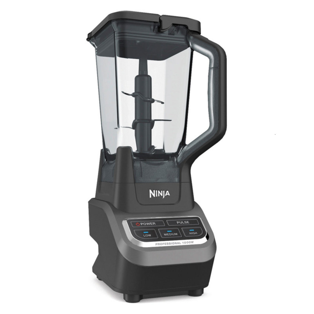 Ninja® Professional 72 Oz Countertop 1000-Watt Base with Total Crushing Technology for Smoothies, Ice and Frozen Fruit, Black Ninja