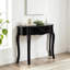 Console rétro en bois massif noir-2073331316-2073331318