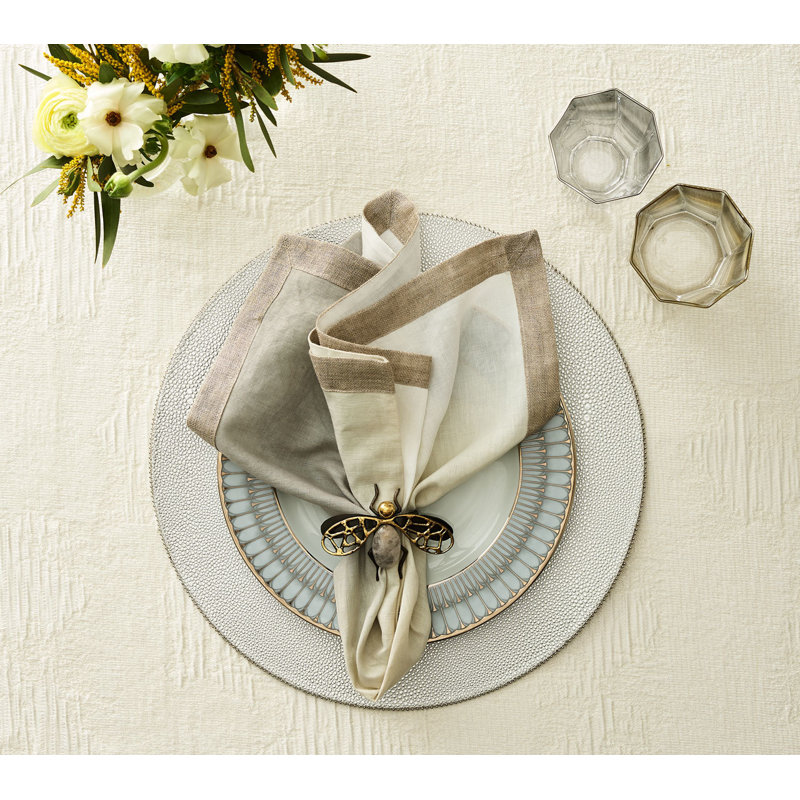 Pebble Placemat, Silver