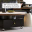 Table basse mobile avec tablettes-128963502