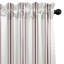 August Stripe Rod Pocket Drapery Panels - Pair-51924133-51924129
