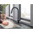 Moen Align One Handle Modern Kitchen Pulldown Faucet with Reflex and Power Clean Technology-29214482