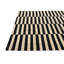 Tapis noir et blanc Jessen
