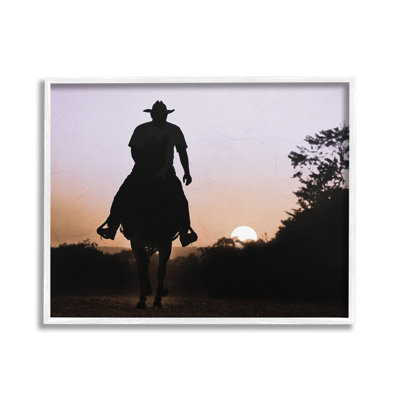 Cowboy&SettingSunGicleeArtbyMarcusPrime