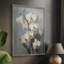 Impression encadrée FLORAL Series CXCV - bois massif-1022355697