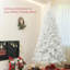 Arbre de Noël artificiel blanc de 9 pi de hauteur-1130965044