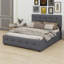 Lit plateforme tapissier avec 2 tiroirs et lit gigogne-663162626