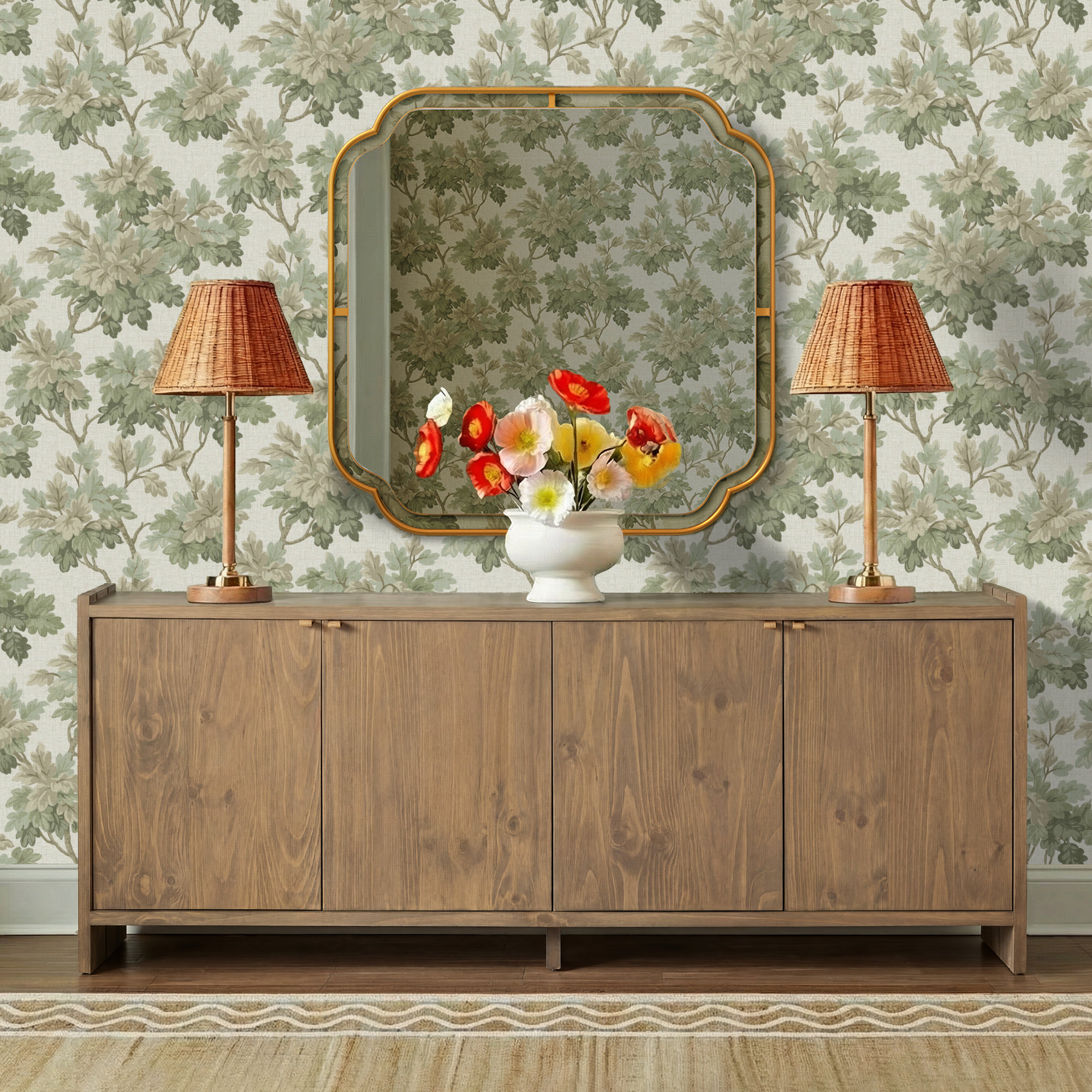 Loats 78'' Sideboard, Brown