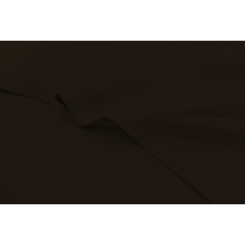  Ensemble de draps 1800 fils en rayonne de bambou, Ensemble de draps pour lit simple TG + drap-housse, Brun foncé