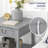Akims End Table with Storage-2000303