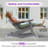 HIPS Outdoor Rocking Chair With Hidden Ottoman-1365718416