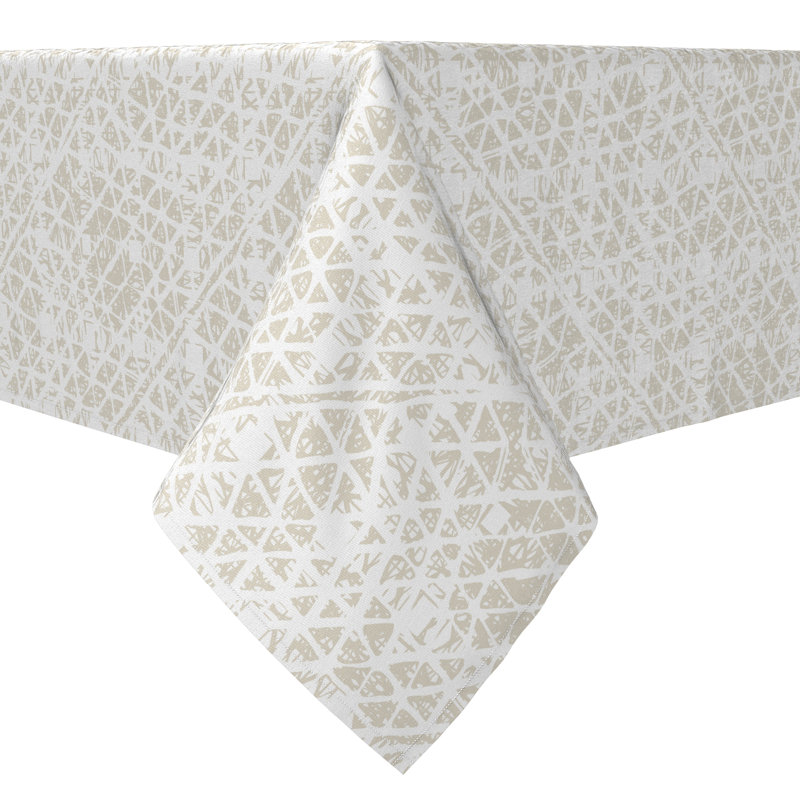 Square Cotton Twill Tablecloth