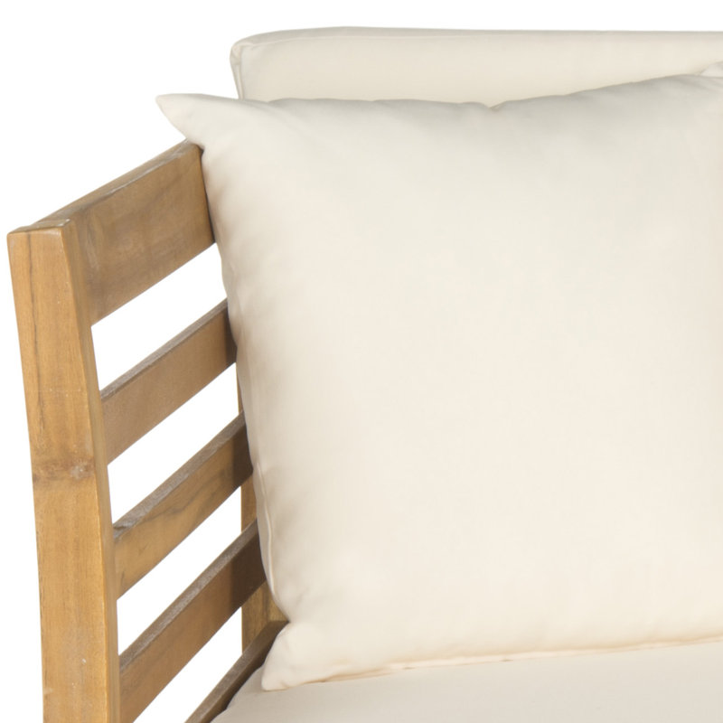 Lit de jour d'extérieur avec coussins 72,875 "Bodine, Beige