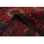 Tapis bleu marine / rouge Teimani 4 pi 0 po x 6 pi 9 po