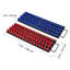 Newly Upgraded! Portable Socket Organizer Set 2PCS 160 Clips Steel Socket Tray Metric/SAE
