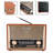 Vintage Retro Decorative Radio