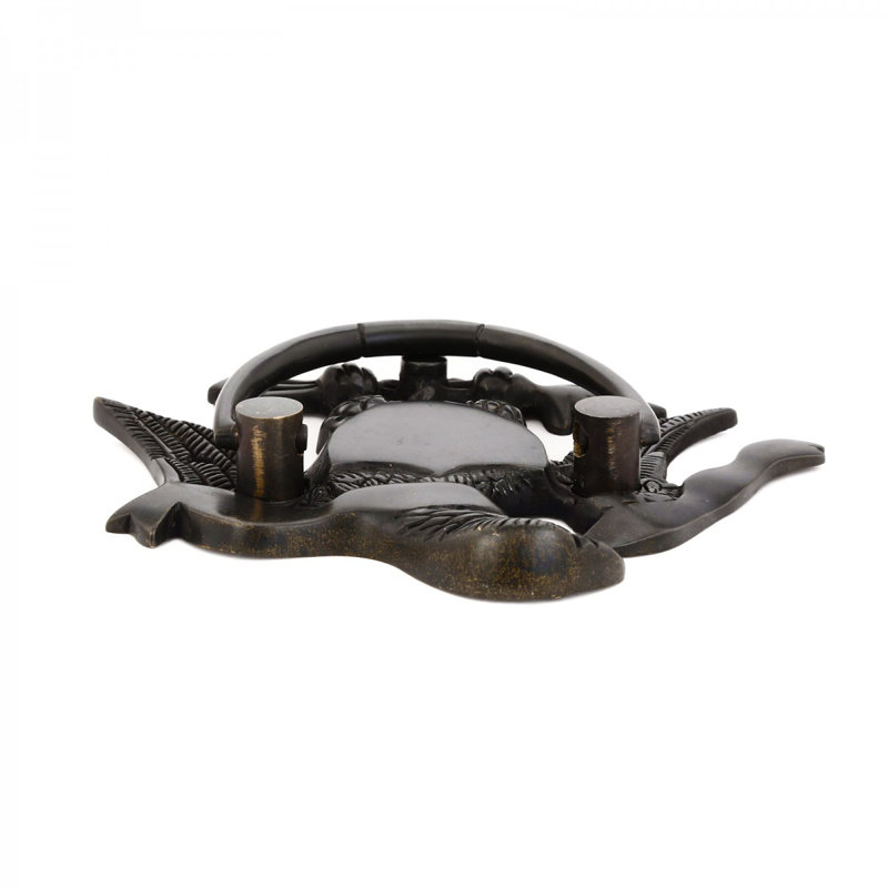 Les heurtoirs de porte pour porte d'entrée de 5 1/4 po Renovators, Bronze huilé