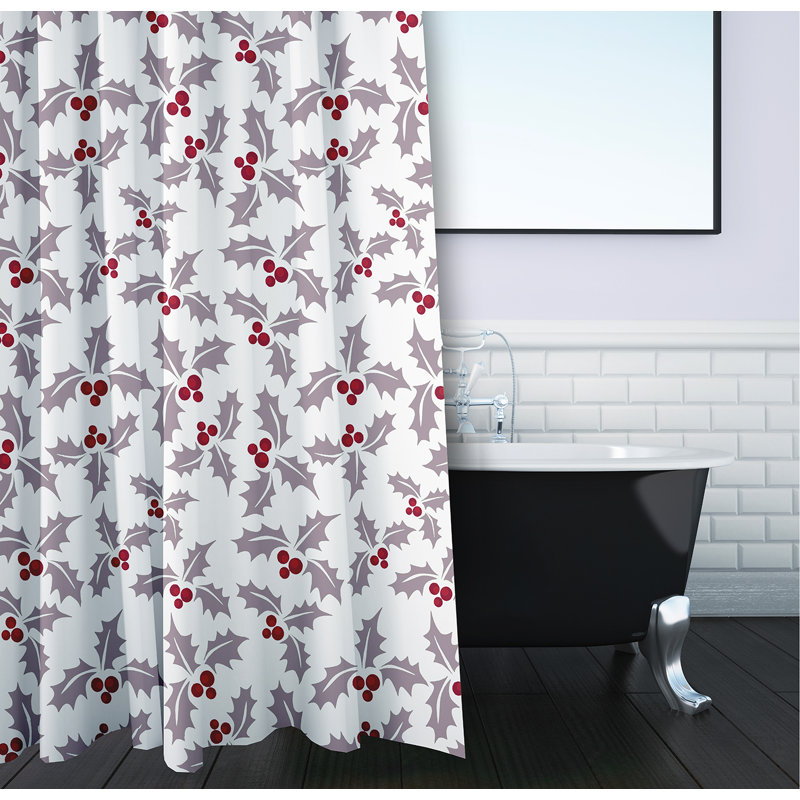 Rideau de douche Holly Bush, Mauve clair