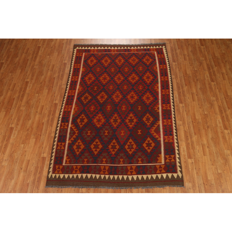 Tapis tissé à la main Tribal Kilim 7 x 10