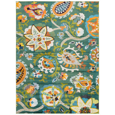Monaco Performance Paisley Rug