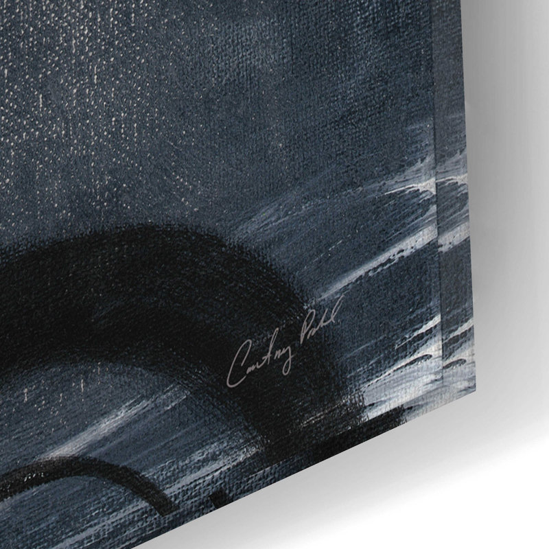 «Abstract 46» par Courtney Prahl, H 16 po x l 12 po x P 0,13 po