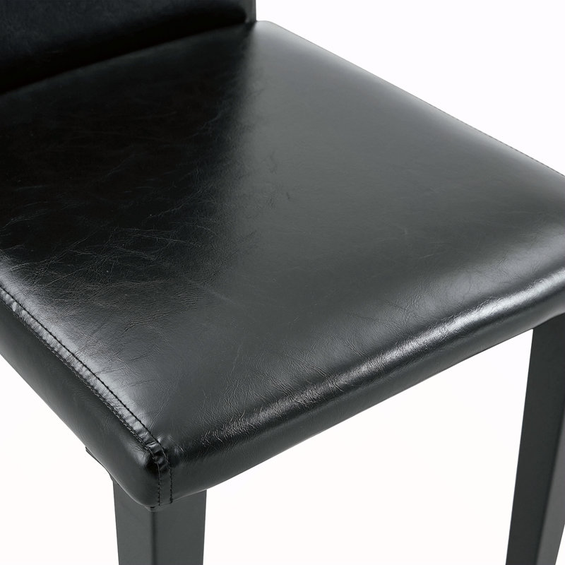 Ensemble de table et de chaises.Une table de salle à manger circulaire épissée de couleur moderne - rangement double couche.Ajoutée à la technologie des chaises de salle à manger en tissu, simple et polyvalente, confortable.