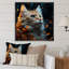 Singapour singapour, chat, reproduction sur toile-95892686-95892679