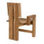 Chaise avec accoudoirs Fatima