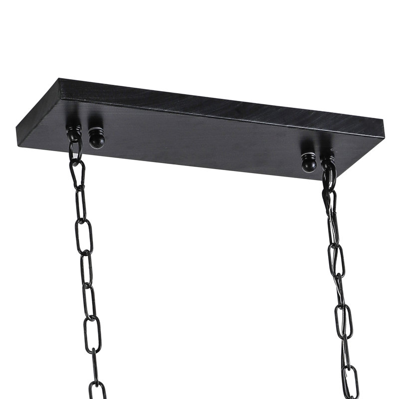 Pariaman 5 - Light 29.9"W Dimmable Kitchen Island Square / Rectangle Chandelier